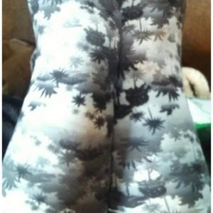 One Size Adult Palm Tree Print Leggings